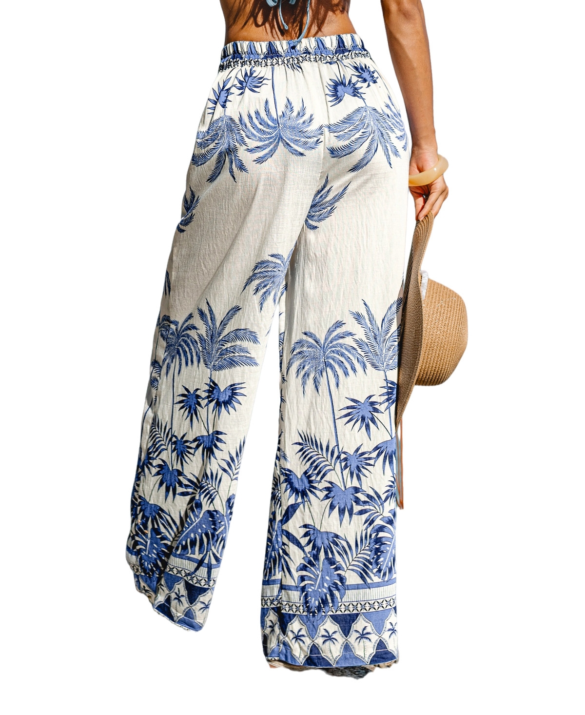 Cupshe Women's Wild Horizon Tropical Pants