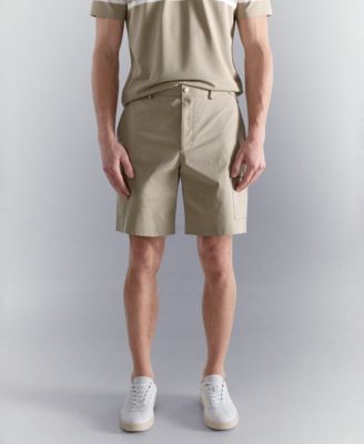 Men's Water-Repellent 7.87" Cargo Bermuda Shorts