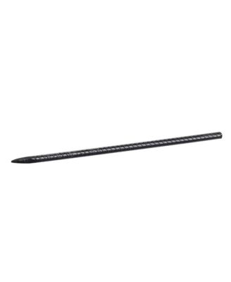 Rebar Stakes 16-Inch Heavy-Duty 0.45 inche Diameter Straight Galvanized Steel Ground Anchors