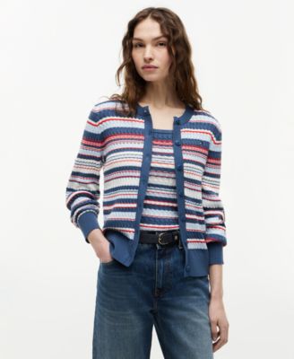 Women's Crewneck Cable Knit Sweater