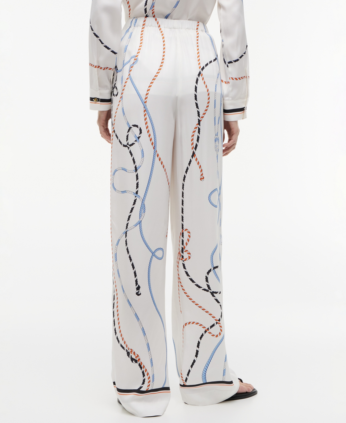 Tommy Hilfiger Women's Printed Wide-Leg Pants