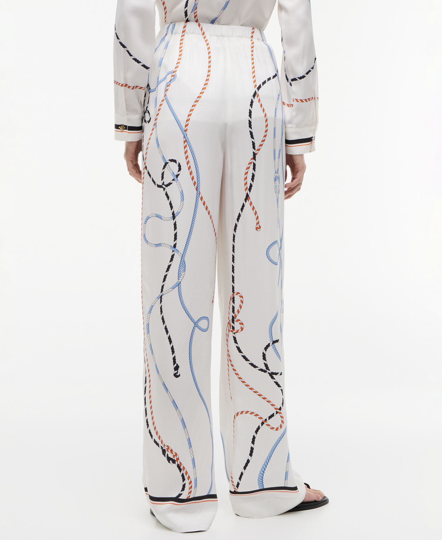 Women's Printed Wide-Leg Pants