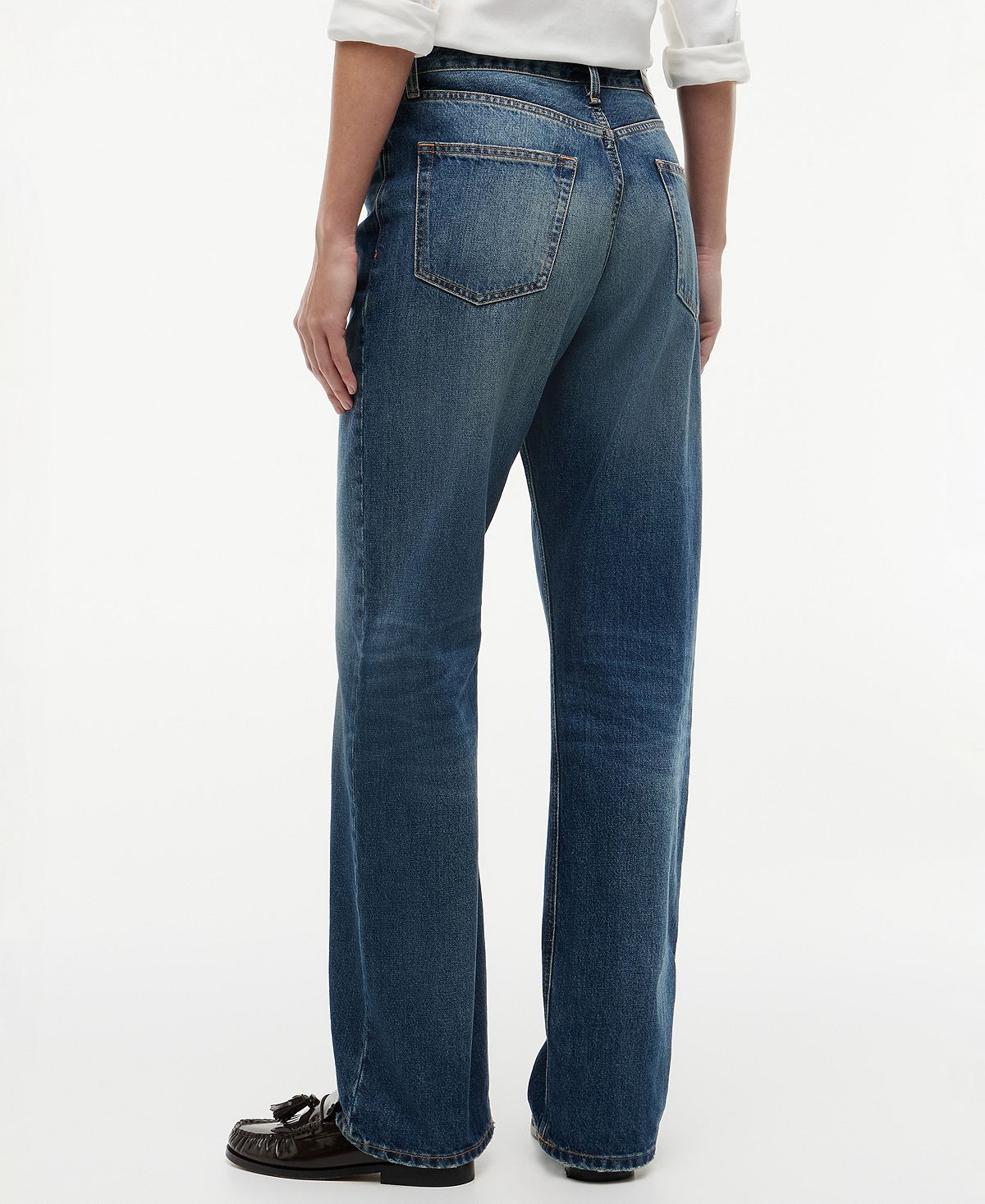 Tommy Hilfiger Women's Relaxed-Fit Straight-Leg Jeans view 4 — MAYCSS fashion products