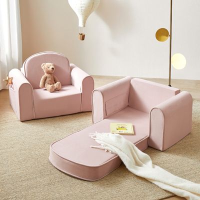 GentleSnug Kid Chair and Foldable Sofa 2-in-1