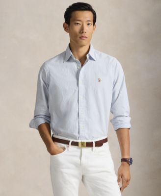 Men's Long-Sleeve Oxford Shirt