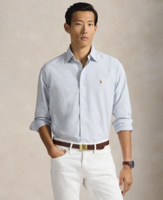 Polo Ralph Lauren Classic Oxford Button-Down Sport Shirt in White at Nordstrom, Size Large