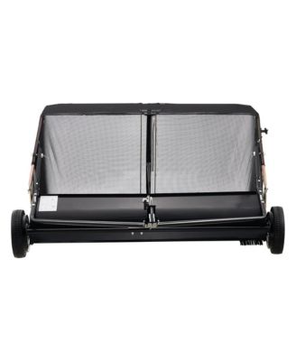 52 in Tow Behind Yard Sweeper 26 cube.feet. Large Yard Sweeper