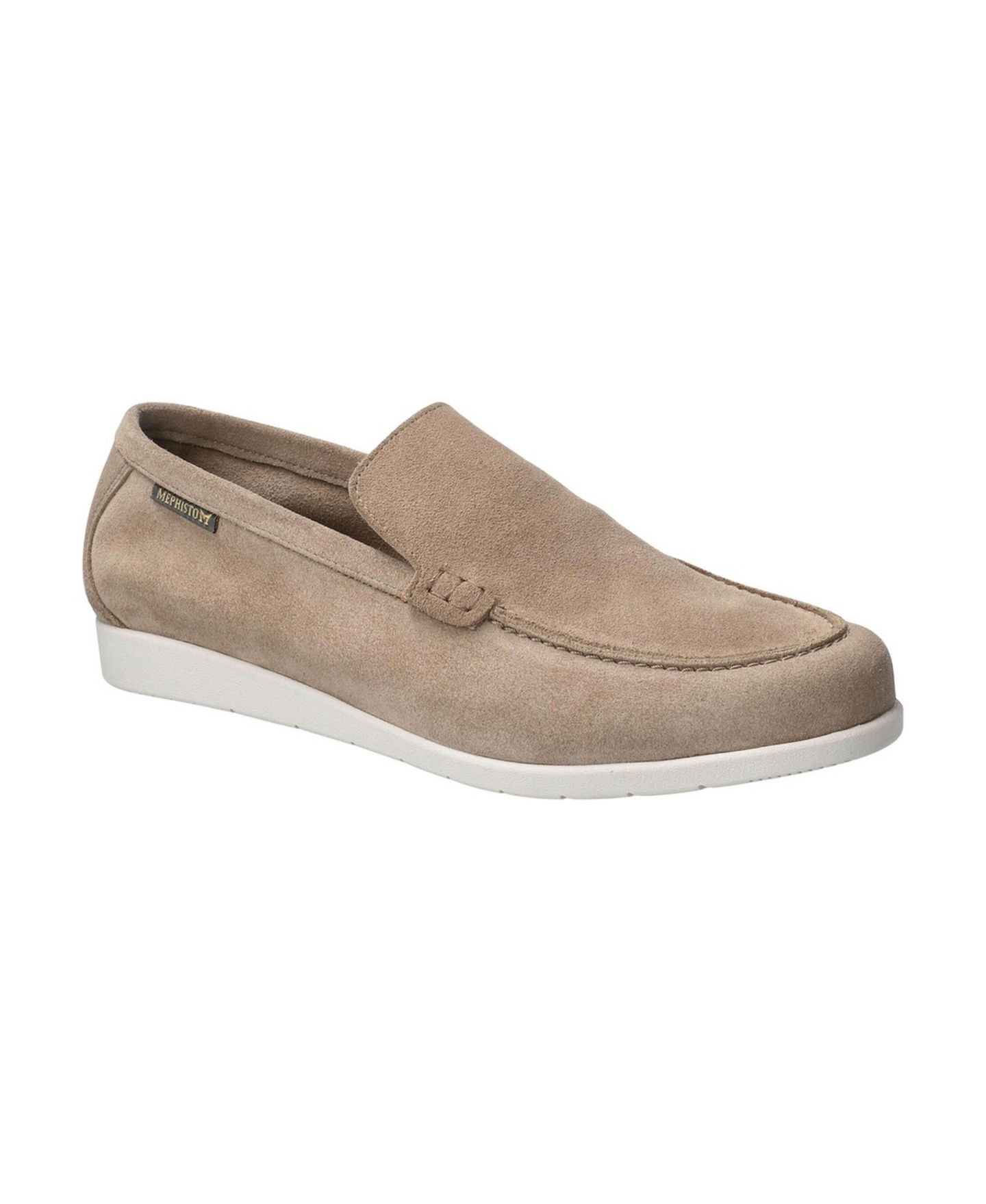 Мужские туфли Mephisto Valner Taupe Leather, цвет: Серо-коричневый — фото 1