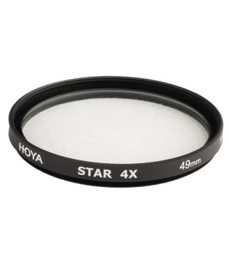 49mm Creative Star 4X Cross Screen Glass Filter