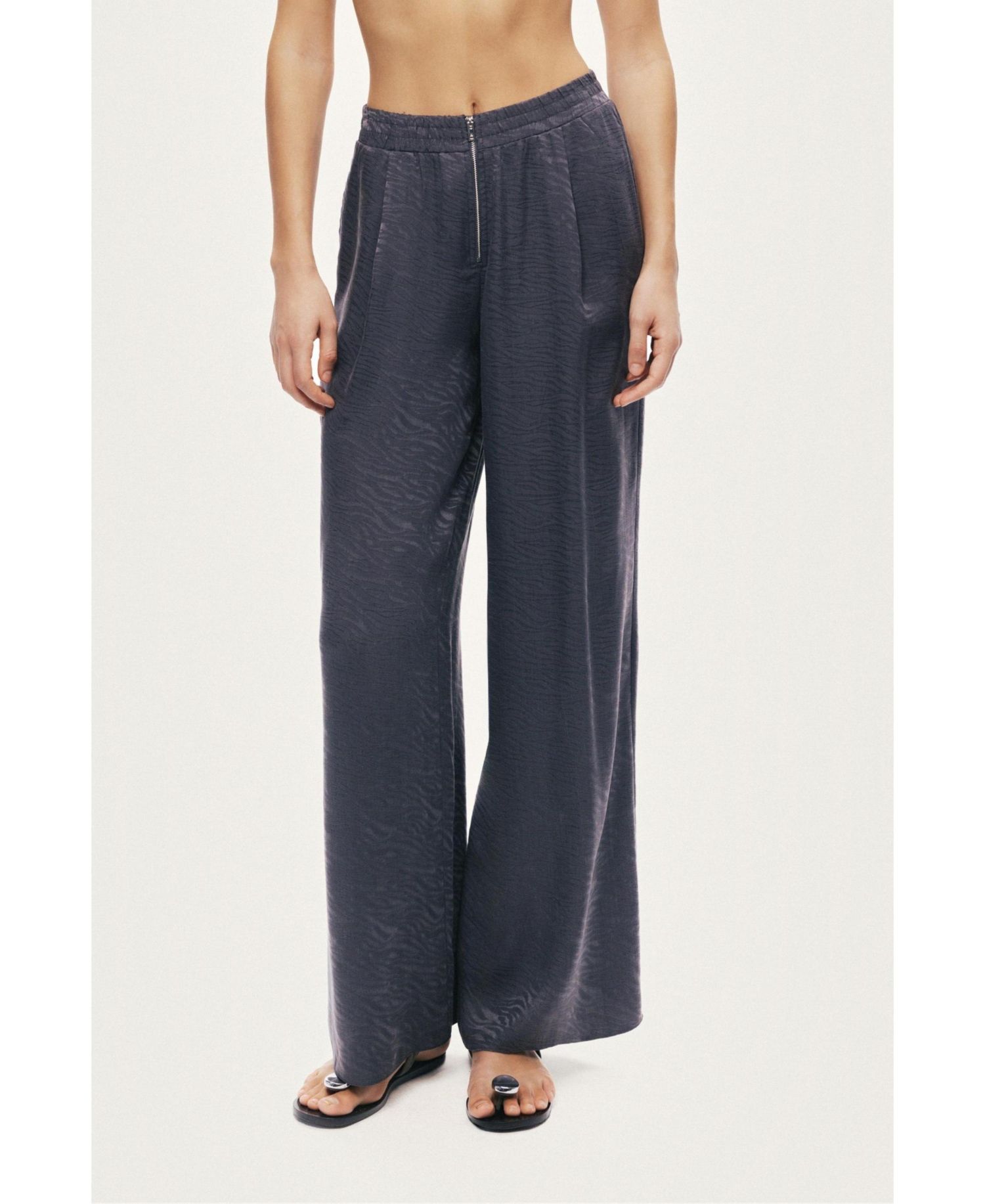 Women's Fluid Straight-Leg Pants