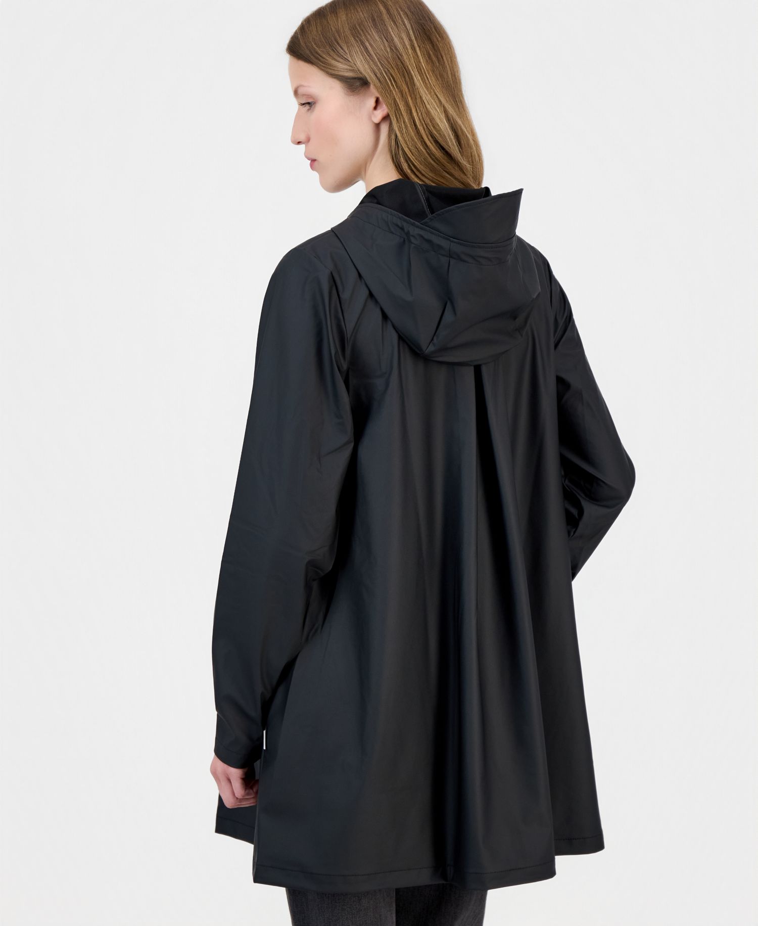 Women's Hooded A-Line Rain Jacket