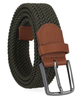 Men's Woven Elastic Belt