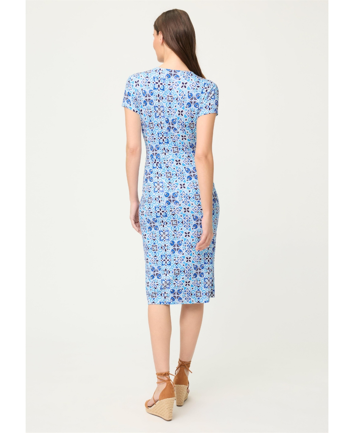 Olsen Women's Ornamental Faux Wrap Dress