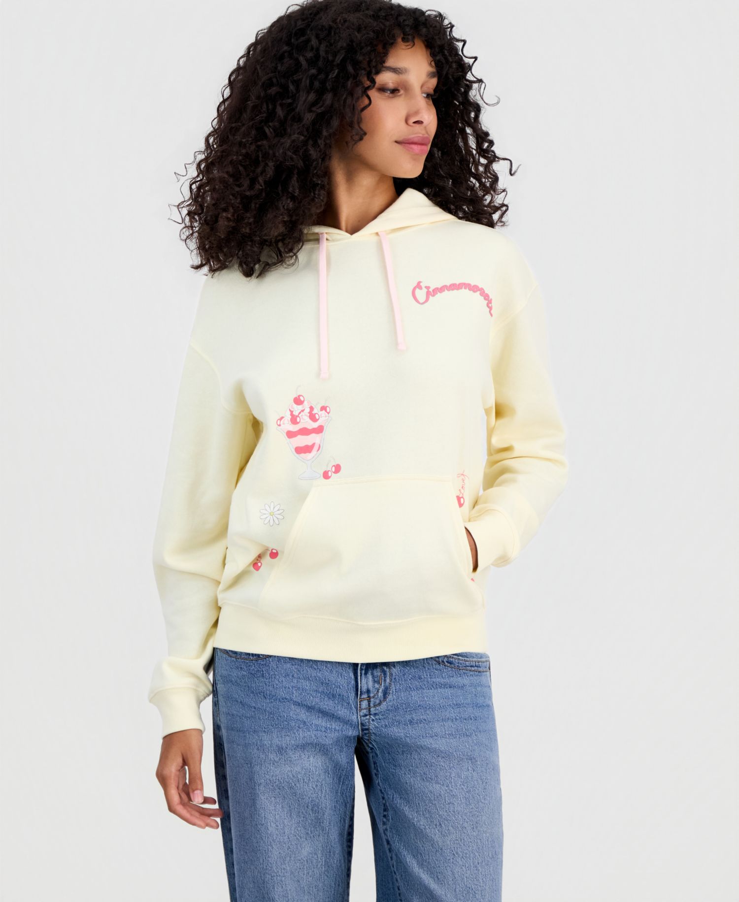 Толстовка с рисунком Cinnamoroll для юниорок