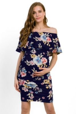Off the Shoulder Maternity Dresses | Macy's