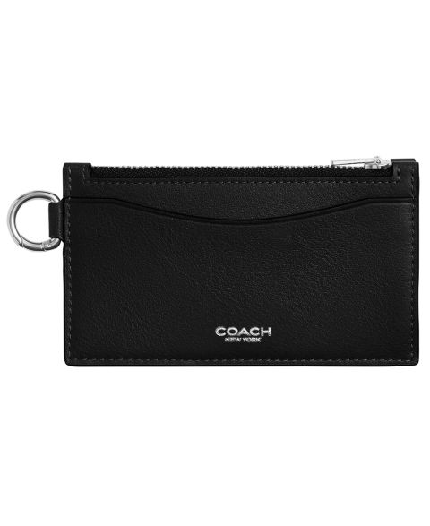 COACH Men's Zip Card Case Wallet