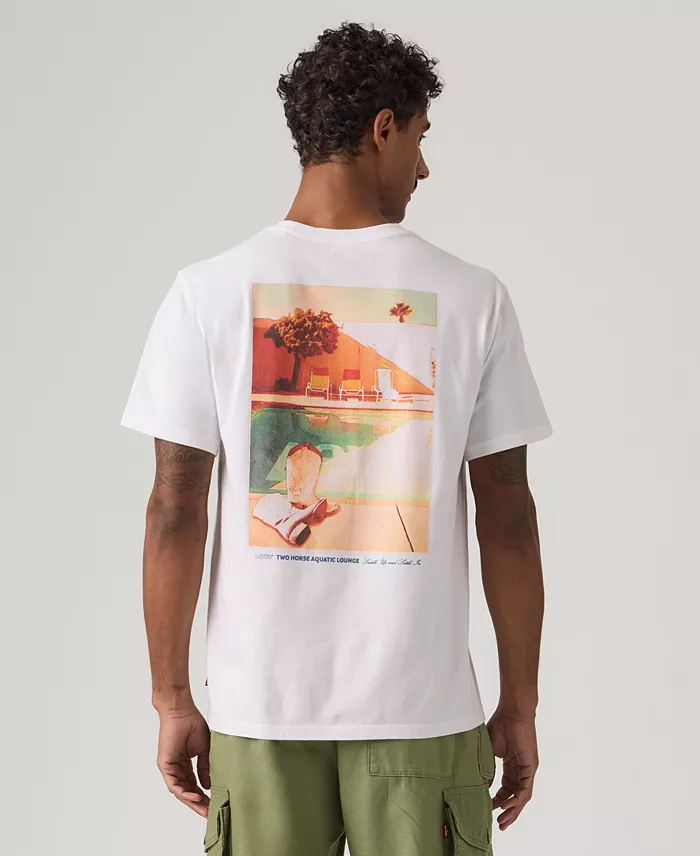 Men's Relaxed-Fit Logo Graphic T-Shirt