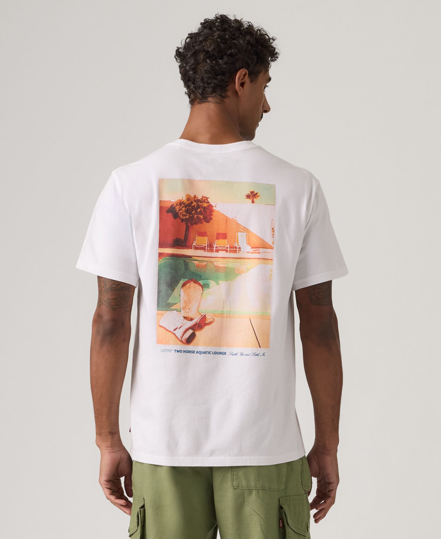 Men's Relaxed-Fit Logo Graphic T-Shirt