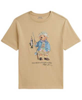 Boys' 8-20 Polo Bear Crewneck T-Shirt