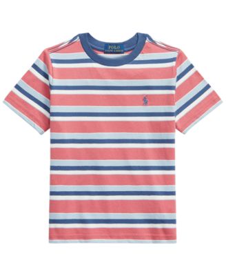 Boys' 2-7 Striped Crewneck T-Shirt