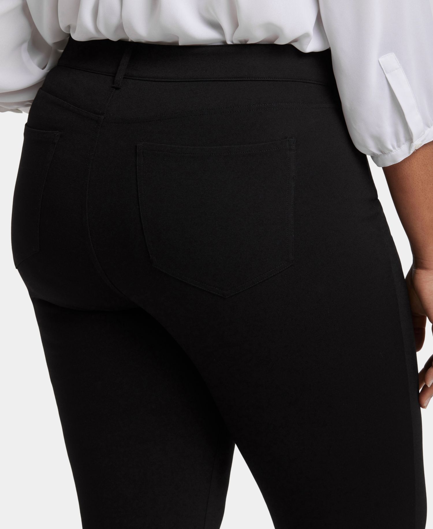 Plus Size Marilyn Straight Ponte Pants with Lift Tuck Technology