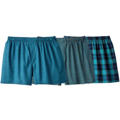 Big & Tall Woven Boxers 3-Pack