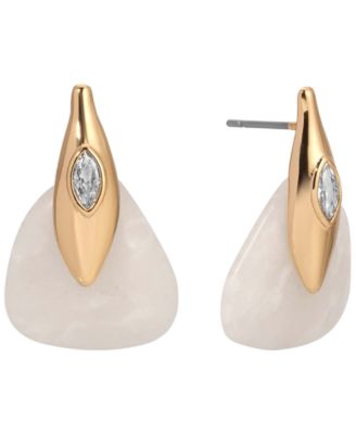 Gold-Tone Turquoise Solstice Drop Earrings