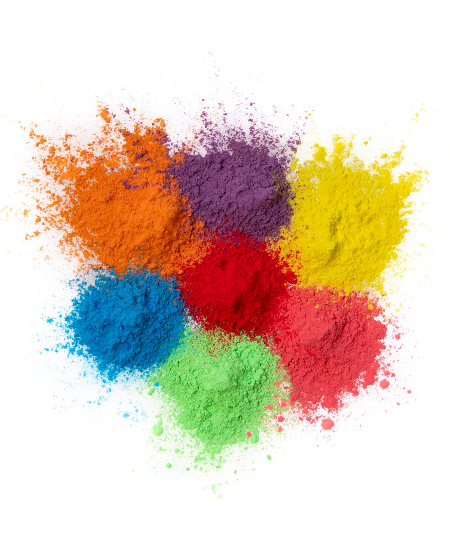 Детские игрушки Kulture Khazana Holi All-Natural Color Powder, 7-Pack, Ages 3+, цвет: Open Miscellaneous — фото 3