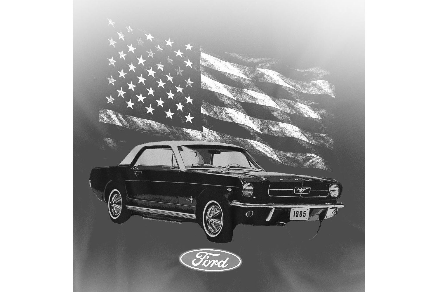 Men's Ford USA Flag T-Shirt