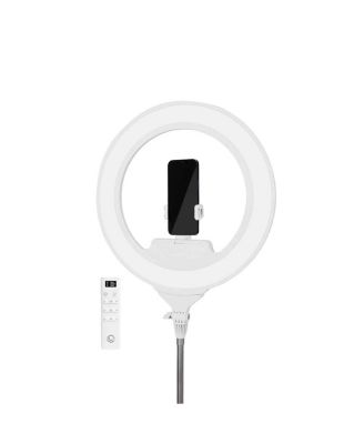 18" Cordless Bi-Color Ring Light Pro with Stand