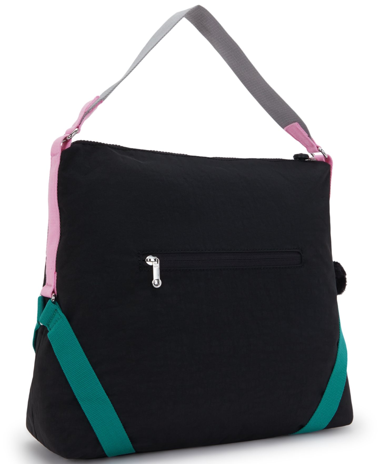 Женская сумка Kipling Larinda Medium Shoulder Handbag, цвет: Чёрный — фото 2