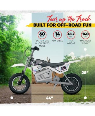 Razor MX400 Dirt Rocket 24V Electric Toy Motocross Motorcycle Dirt