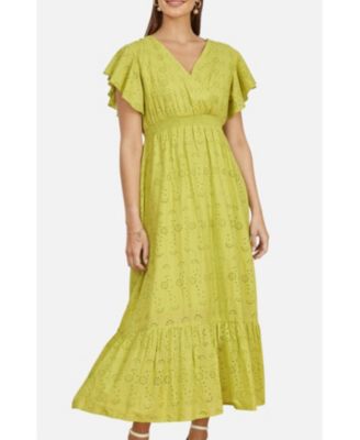 Women's Green Wrap Dresses | Macy's