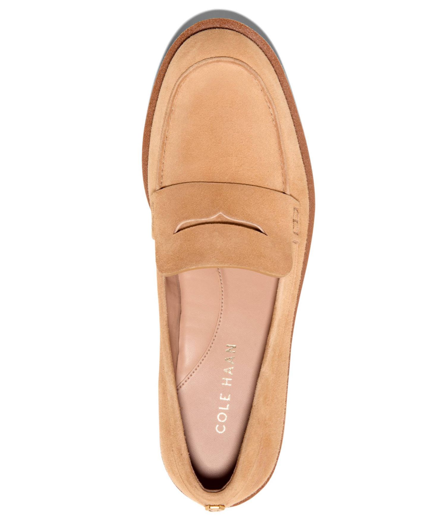 Женские туфли Cole Haan Gwendolyn Penny, цвет: Замшевый — фото 4