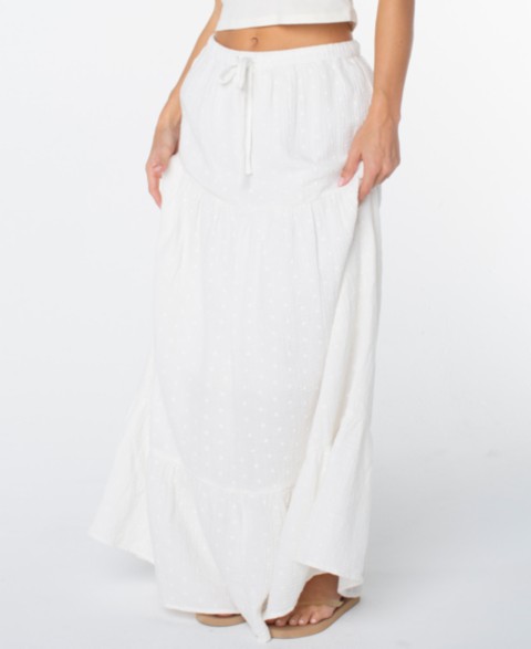 Женские юбки Roxy Women's Side Street Tiered Maxi Skirt
