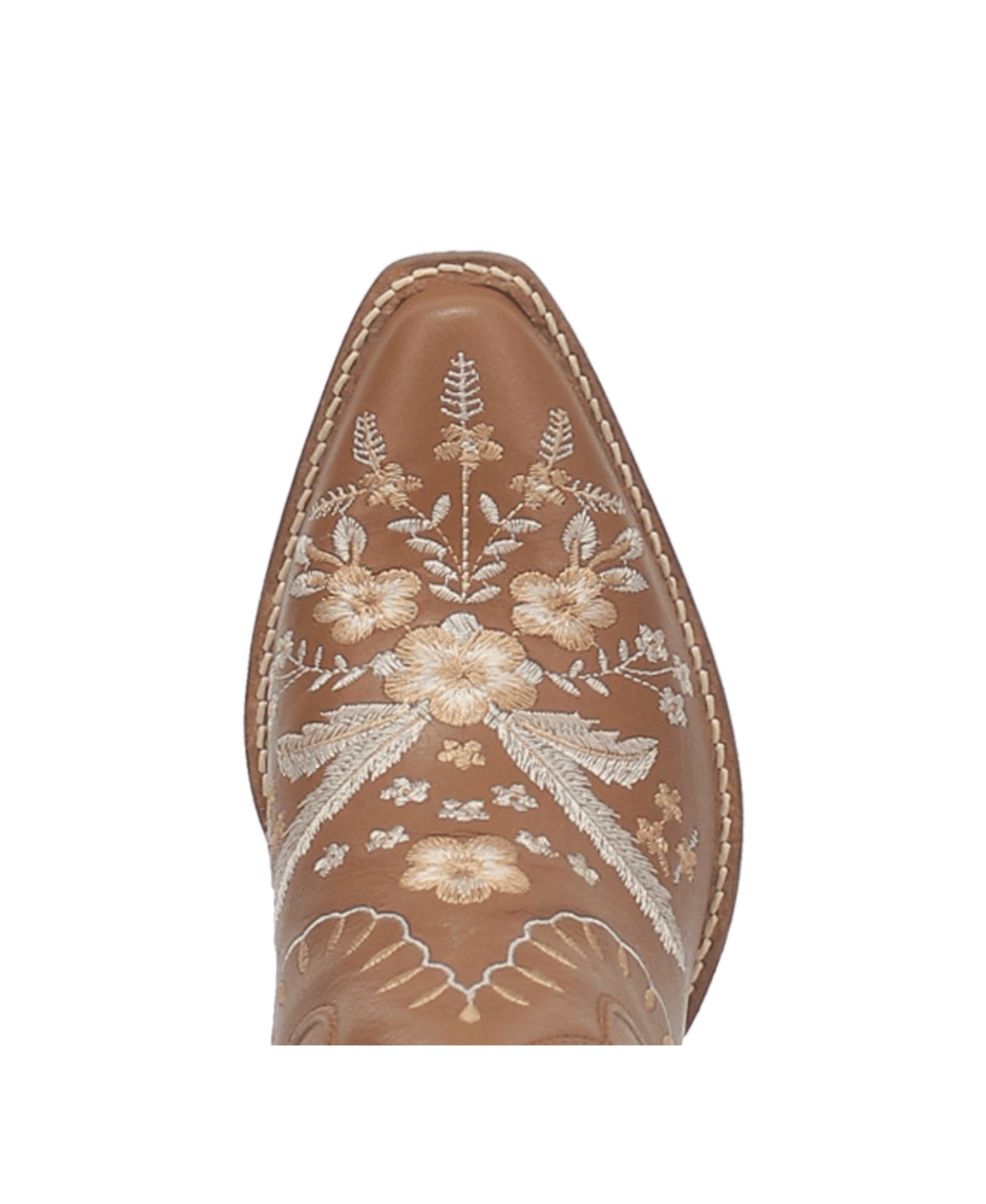Женские ботинки Dingo Primrose Leather Booties, цвет: Коричневый — фото 7