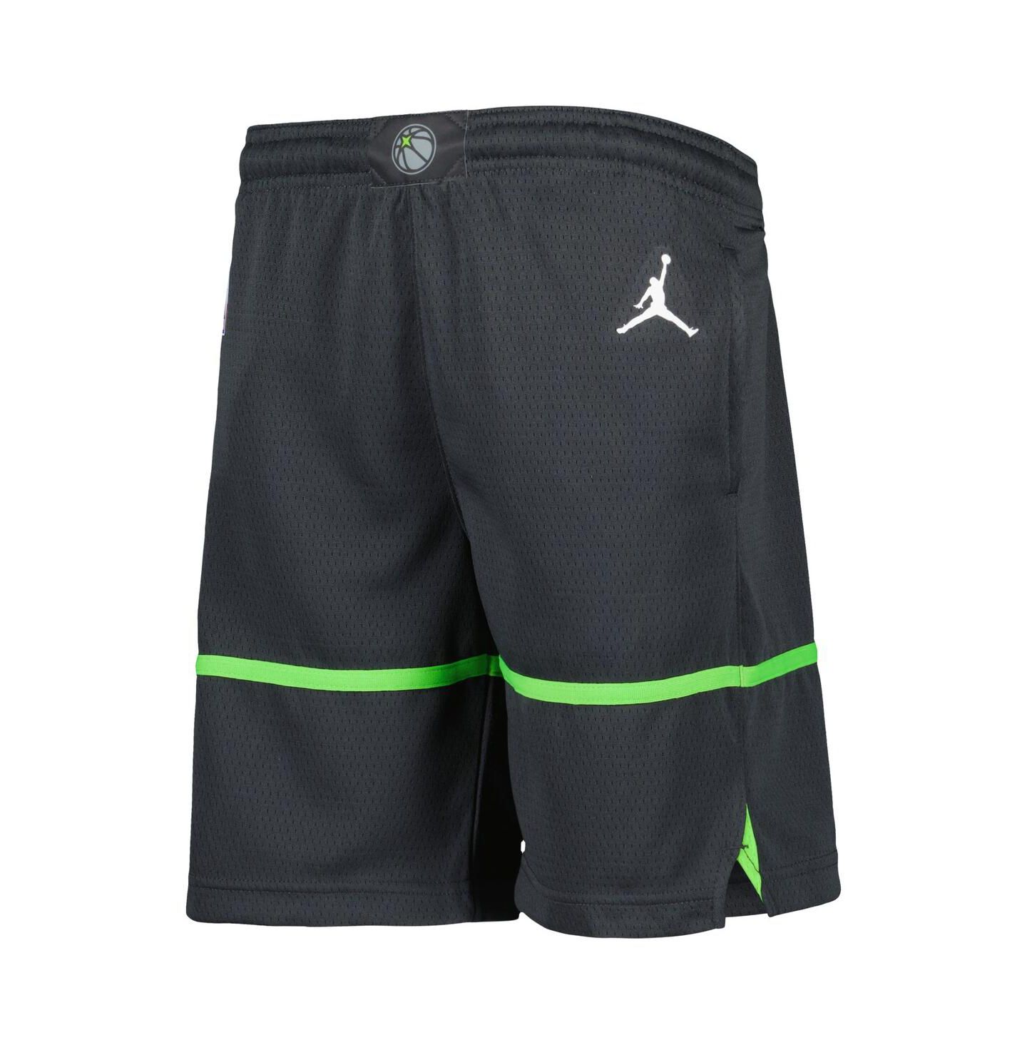 Детские шорты Jordan Gray Minnesota Timberwolves Statement Edition Swingman Performance — фото 2