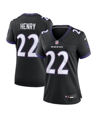 Women's Derrick Henry Black Baltimore Ravens Alternate Game Jersey