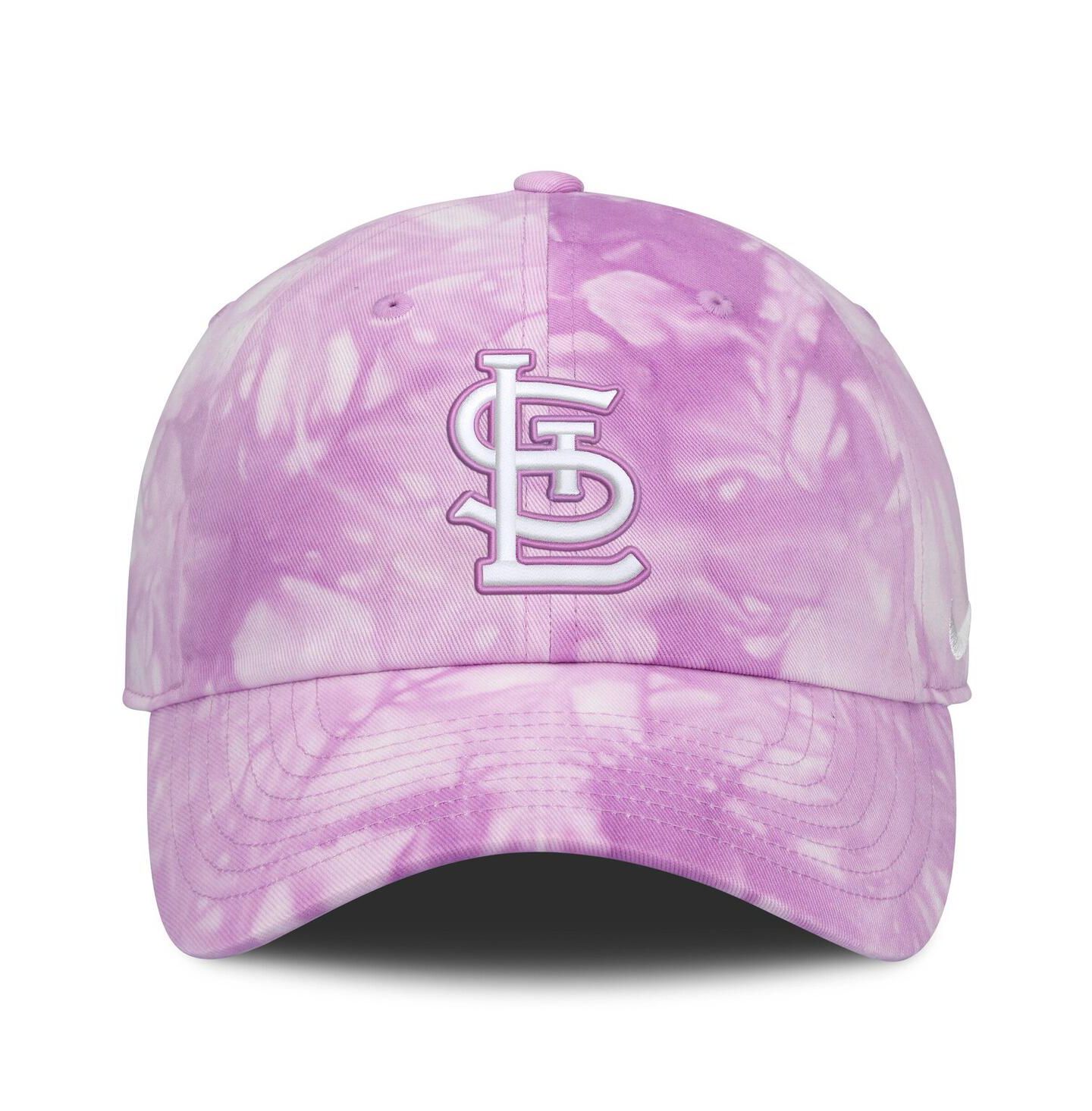 Женская кепка Nike Light Pink St. Louis Cardinals Mother’s Day Club Adjustable Hat — фото 2
