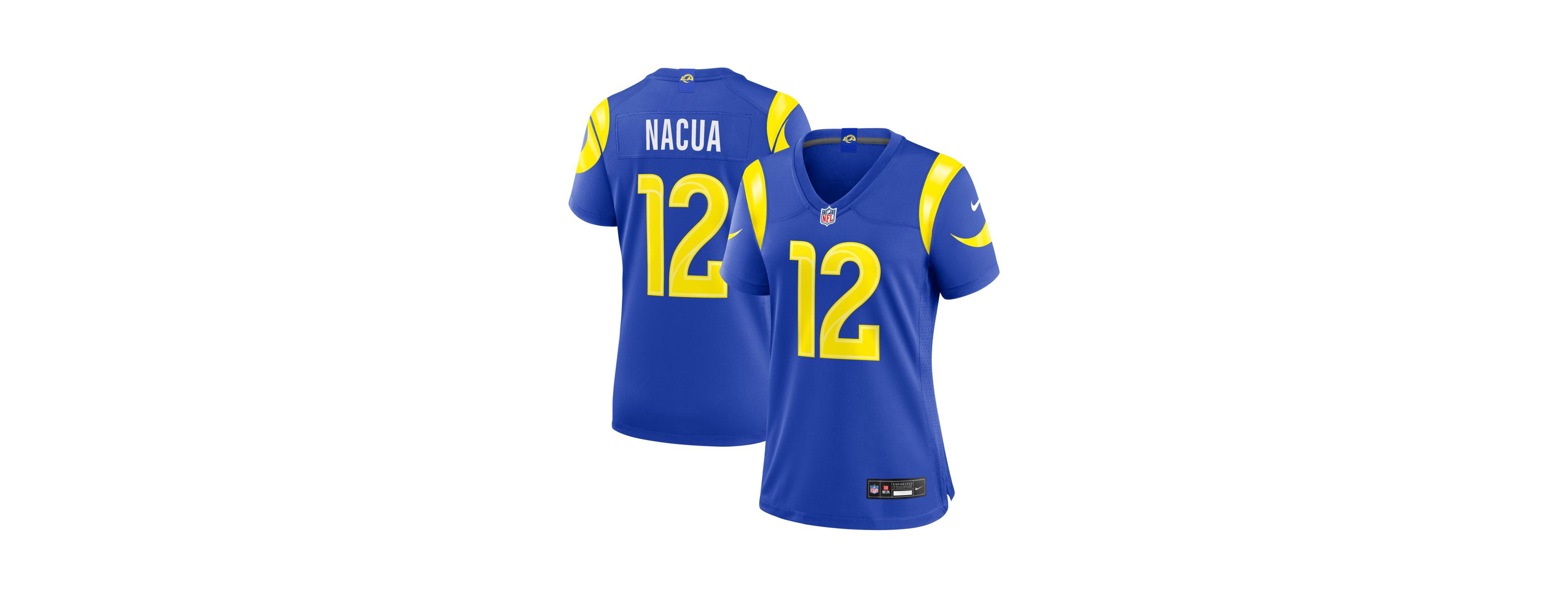 Nike Women's Puka Nacua Royal Los Angeles Rams Game Jersey