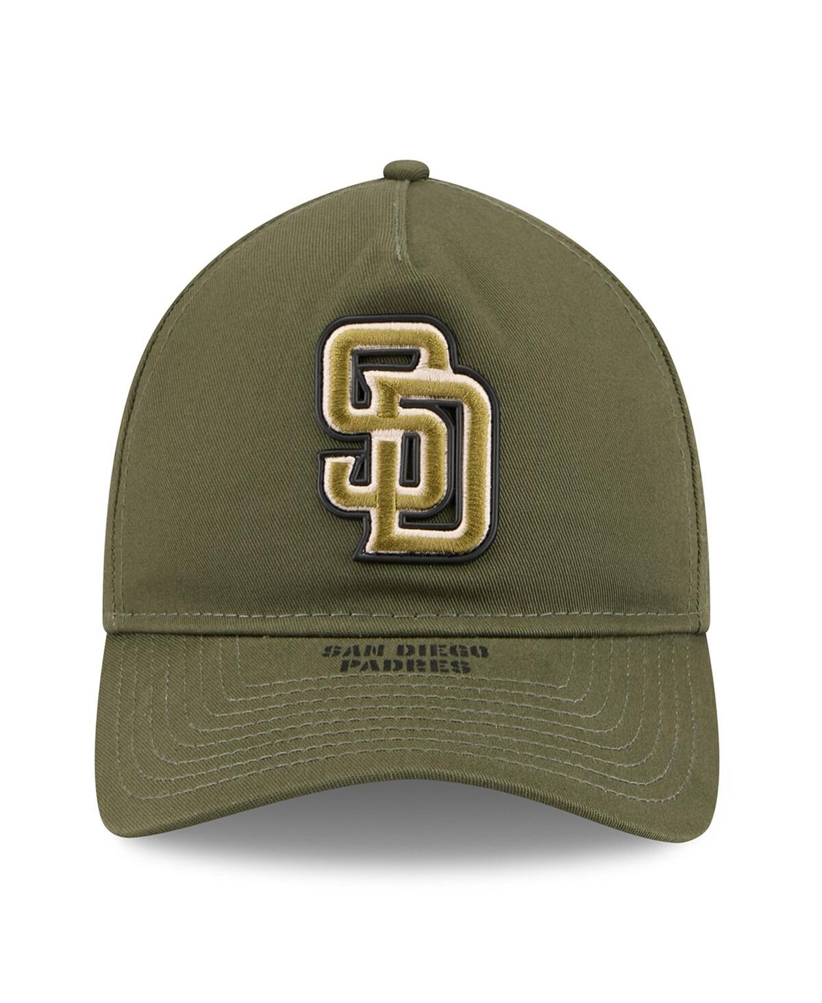New Era Men's Olive San Diego Padres 2026 Armed Forces Day 9TWENTY Adjustable Hat