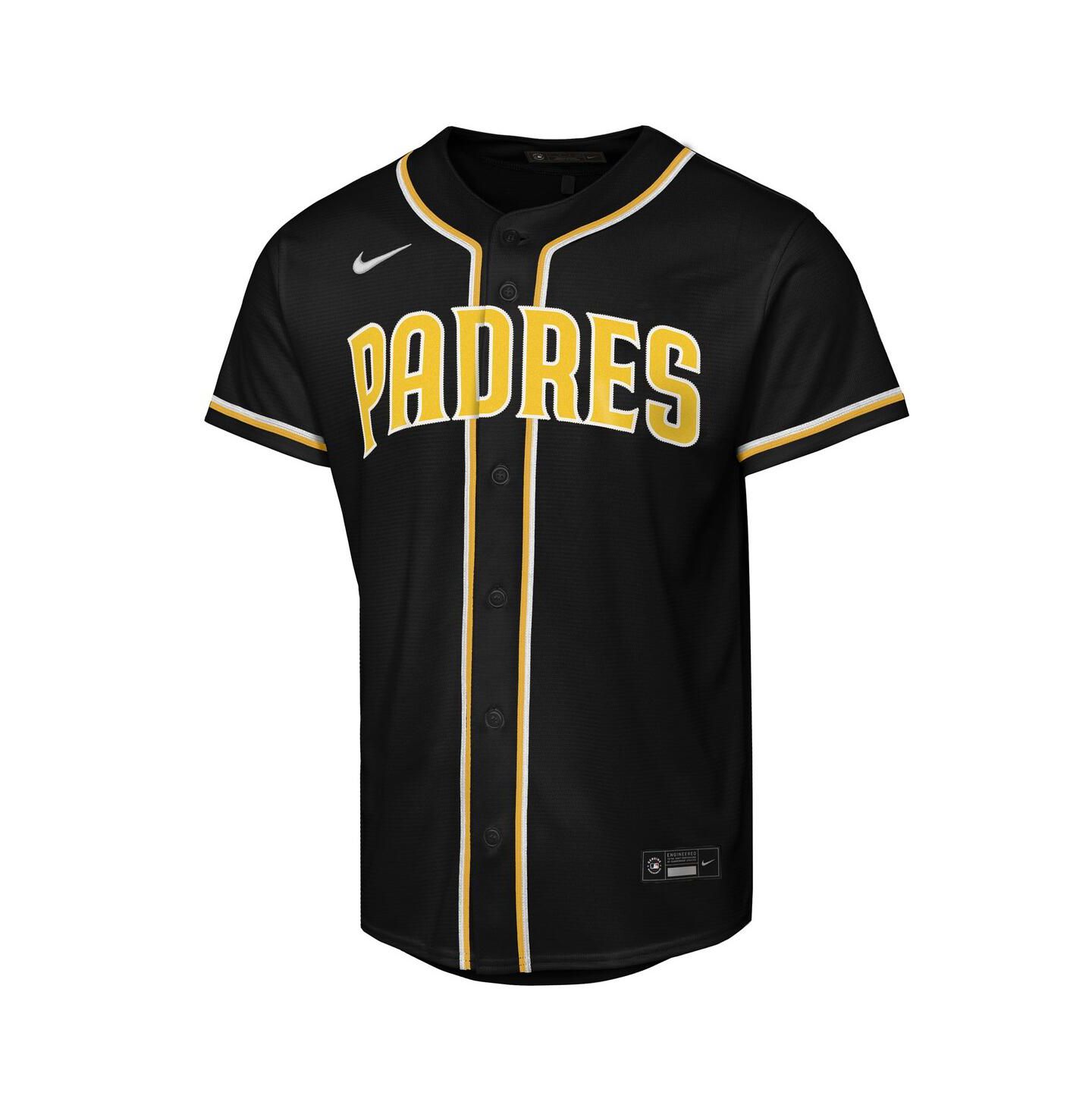 Детское джерси Nike Jackson Merrill San Diego Padres Fashion Replica Player, Black — фото 2