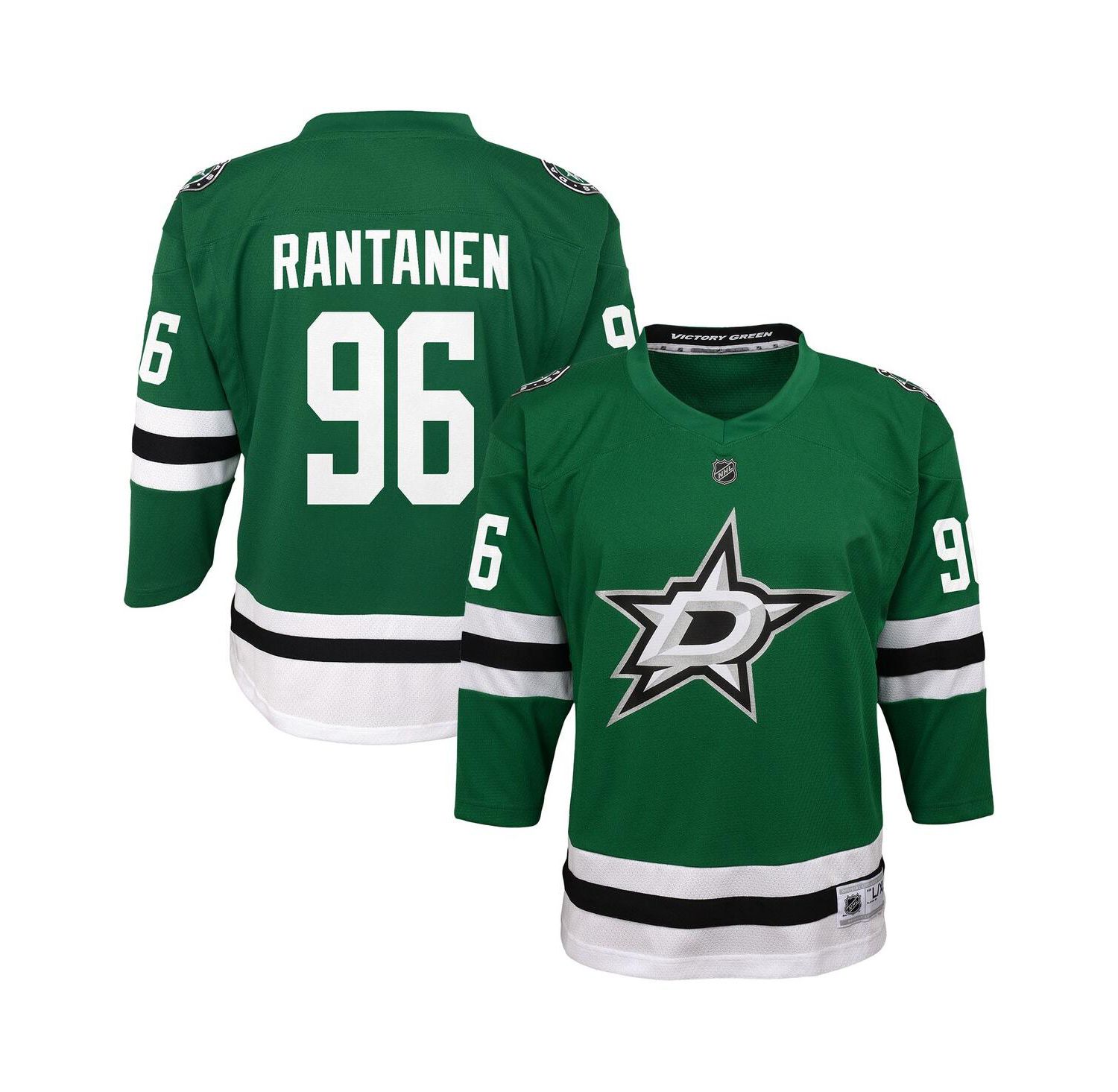 Big Boys and Girls Mikko Rantanen Kelly Green Dallas Stars Replica Jersey