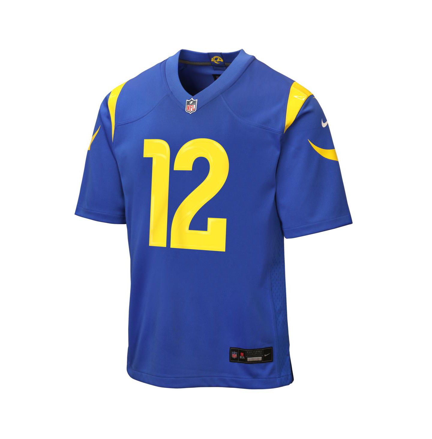 Детское джерси Nike Puka Nacua Los Angeles Rams Game, Royal — фото 2