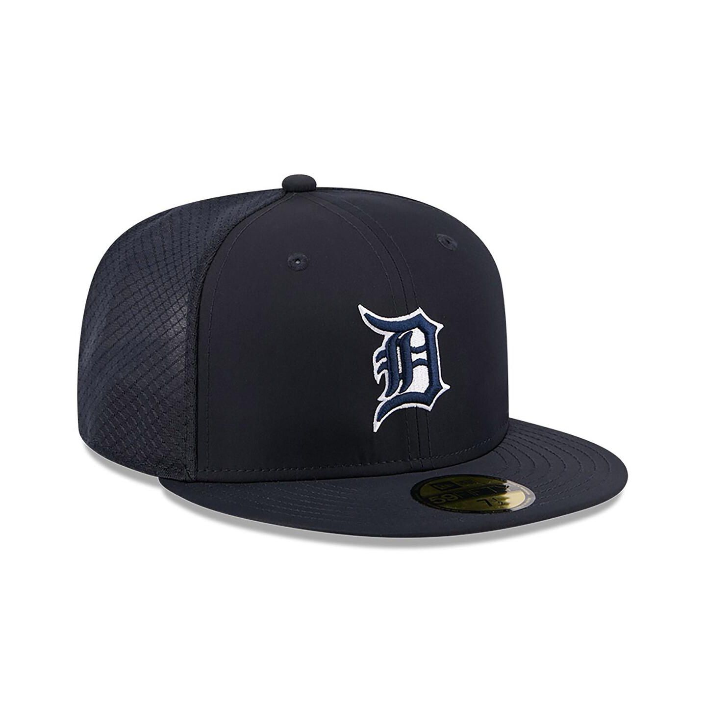 Мужская кепка New Era Navy Detroit Tigers 2026 Batting Practice 59FIFTY Fitted Hat — фото 3