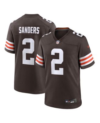 Men's Shedeur Sanders Brown Cleveland Browns Game Jersey