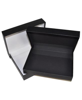 Onyx 20x24x1-3/8" Portfolio Box, 20-1/8x24-1/8", Buckram /Lining