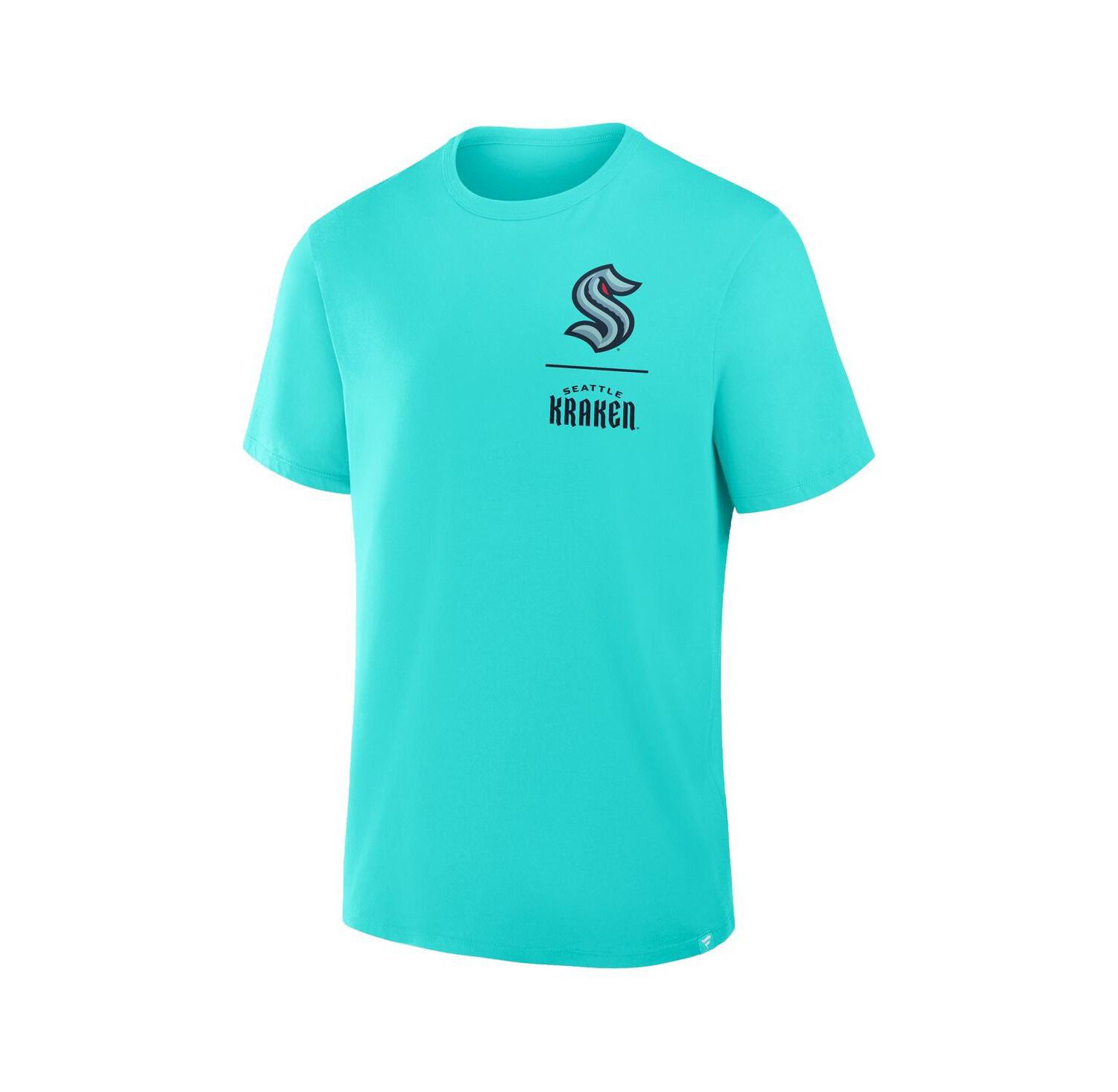 Men's Light Blue Seattle Kraken Crash The Net Legacy T-Shirt
