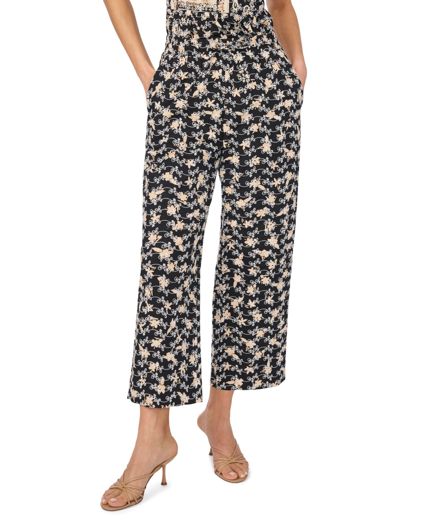 Women's Elastic Waistband Pull-On Pants