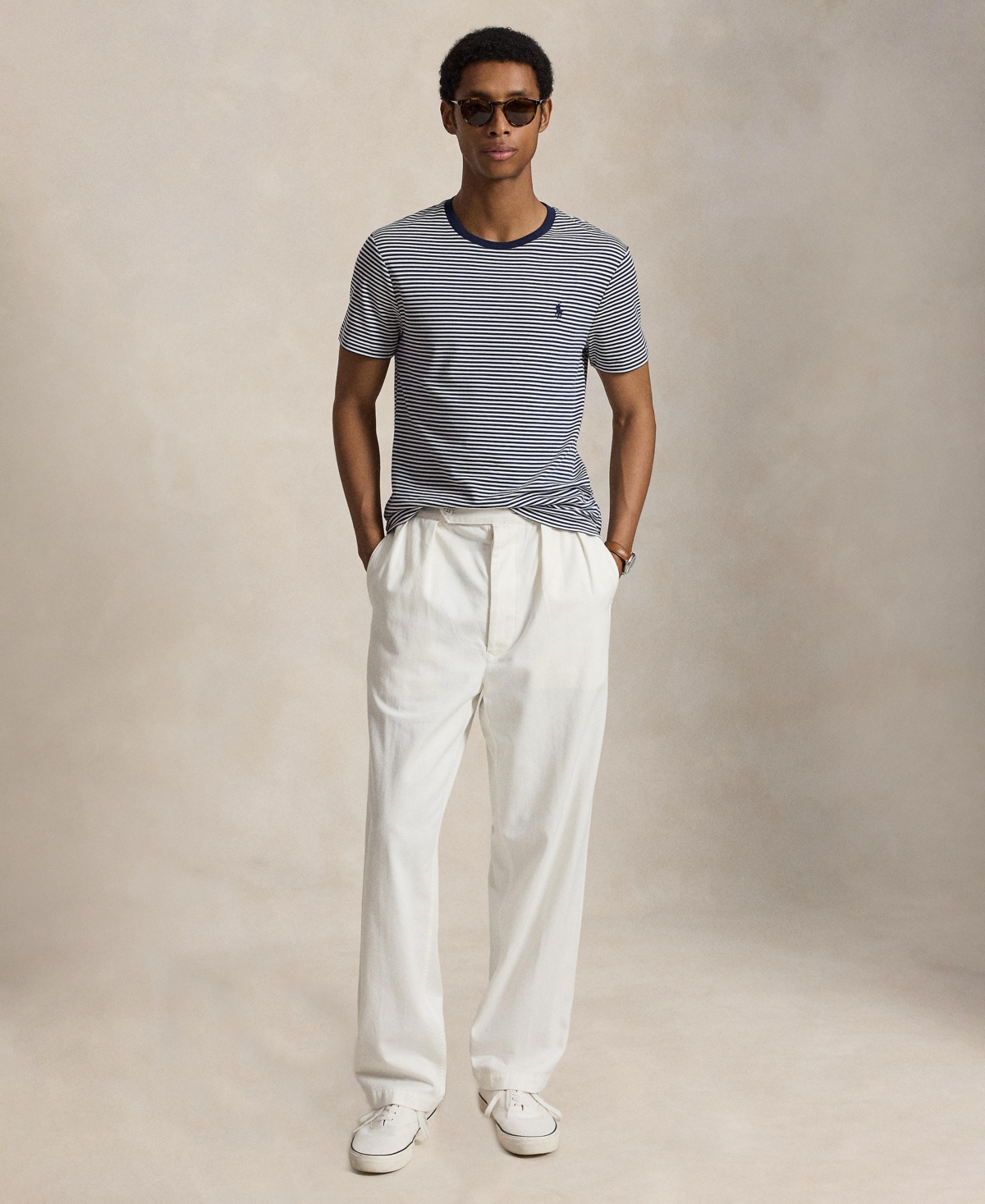 Polo Ralph Lauren Men's Iconic Mesh Crewneck T-Shirt